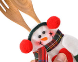 8 Pcs Snowman Cutlery Holders for Christmas