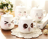 Facial Expression Series Ceramic Coffee Cup