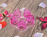 Heart Shaped Glass Teapot Warmer