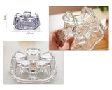 Heart Shaped Glass Teapot Warmer