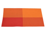 6 Pcs Colorful Insulated Stain Free Table Placemat - Orange