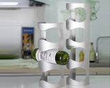 Stainless Steel Wall Mounted Wine Rack