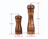 5 inches Classic Wooden Pepper Mill