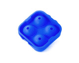 4.5cm Flexible Silicone Ice Balls Molds - Blue