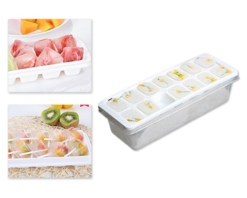 14 Grids Flexible Ice Cube Tray