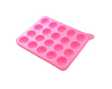 Silicone Ball Shapes Baking Mold with Sticks - Pink