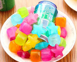 Whiskey Ice Cubes Rocks Stones Wine Beer Chillers - 20 Pcs Square