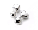 Stainless Steel Whiskey Rocks Stones Wine Beer Chillers - 8 Pcs