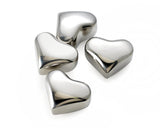 Stainless Steel Whiskey Rocks Stones Wine Beer Chillers -Heart+Diamond