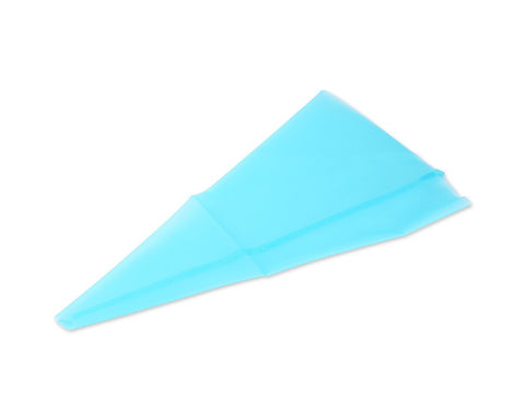 Reusable Silicone Piping Bag for Cake Decoration - Blue