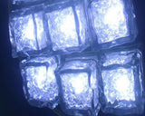 12 Pcs Colorful LED Liquid Sensor Light Plastic Ice Cubes