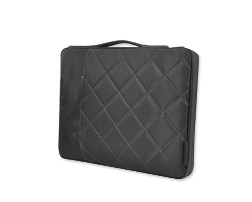 Diamond Series MacBook Sleeve Case with Handle - Black