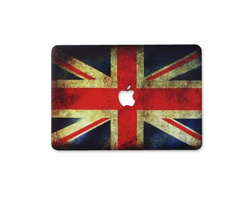 Matt Series MacBook Hard Case - England