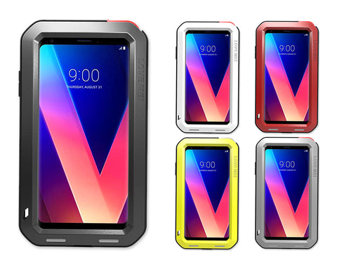 LG V30 Waterproof Case Shockproof Metal Phone Case