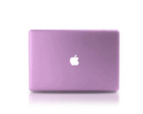 Matt Series 12&quot; MacBook Hollow-out Logo Hard Case - Purple