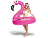 Giant Flamingo Inflatable Pool Float - Magenta