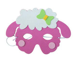 12 Assorted Foam Animal Masks for Dress-Up Costume