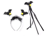 Halloween 2016 Customs Cosplay Dangling Bats Headbad with Wand