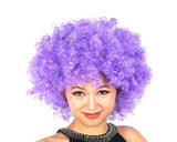 Afro Clown Costumes Wig - Purple