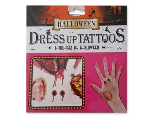 Halloween 2016 Dress Up Temporary Wound Tattoos - Vampire Bite