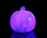 7 Colors Halloween Pumpkin Shaped LED Light - White