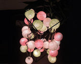 20 Cotton Balls LED String Light for Christmas Party Decoration