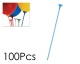 100 Pcs Plastic Balloon Sticks and Cups for Party Favours