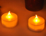 Battery Operated Smokeless Flickering LED Tea Light Candle