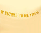 10' Party Decoration Accessory EVA Glitter Banner