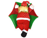 Santa Claus in Parachute Christmas Hanging Decoration