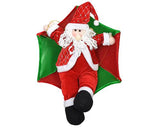 Santa Claus in Parachute Christmas Hanging Decoration