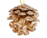 6 Pcs Pinecone Ornament for Christmas Tree - Brown