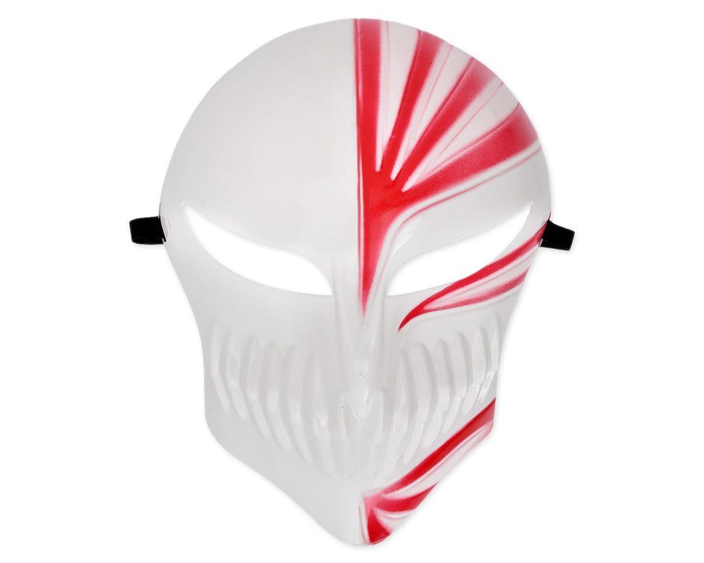 Halloween Party Masquerade Bleach Ichigo Bankai Cosplay Mask - Red