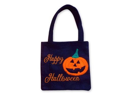 Halloween 2016 Costumes Trick or Treat Pumpkin Tote Handbag - Black