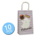 10 Pcs Halloween 2016 Party Favor Paper Gift Bags - Boo Ghost