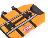 Pet Dog Life Jacket Vest with Adjustable Belt - Orange