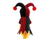 Halloween Clown Cosplay Dog Costume - Red and Black