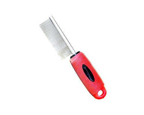 Stainless Steel Pet Grooming Comb with Handle