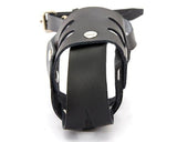 Guardian Gear Series Pet Dog Muzzle with Adjustable Strap - Black