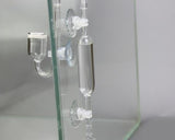 CO2 Bubble Counter with Check Valves