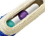 Rollable Sisal Cat Scratching Post with 3 Trapped Roller Balls