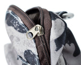Mini Backpack Coin Purse - Gray Camo