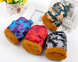 Multifuntional Mini Backpack Coin Purse - Red Camo