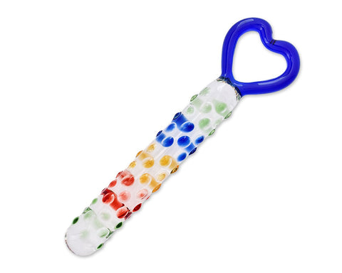 Adult Sex Toy Glass Beads Dildo Pleasure Wand Anal Butt Plug