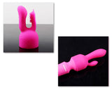 Adult Sex Toy Women AV Wands Silicone Headgear for Breast