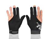 3 Fingers Billiard Glove 1 Piece for Left or Right Hand