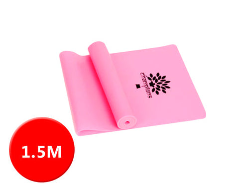 1.5M Multi Gym Sports Equipment Latex Yoga Belt Stretch - Pink