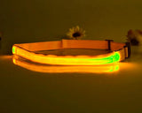 LED Running Waist Belt - Yellow