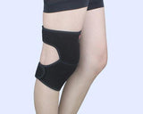 1Pc Elastic Thick Sponge Knee Pad - Black