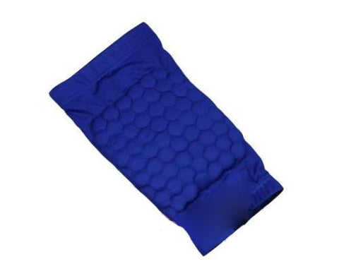 Honeycomb Knee Pad Short Sleeve Protector - Blue